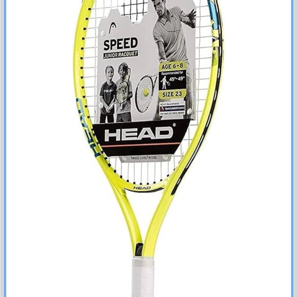 Head Kids Tennis Racquet - Yellow and Blue